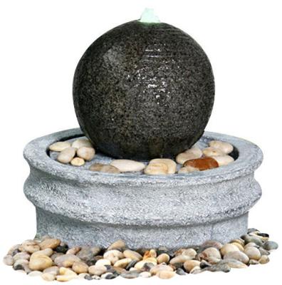 Chine Fontaines d'eau extérieures de sphère de boule de marbre extérieures/fontaine d'intérieur de jardin de sphère à vendre