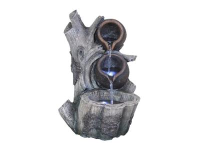 China TABELLEN-Brunnen-Einzelteil-Feng Shui Mini Water Fountainss Polyresin dekorative Wasserbrunnen Innenfür Haus zu verkaufen