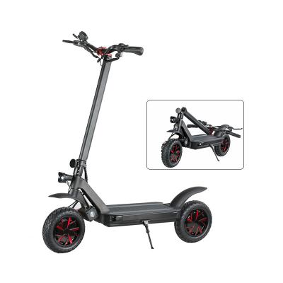 China 2021 10 Inch 2000W Unisex High Speed ​​Fast Fat Wheels Dual Motor Sport E Adult Off-Road Electric Scooter for sale