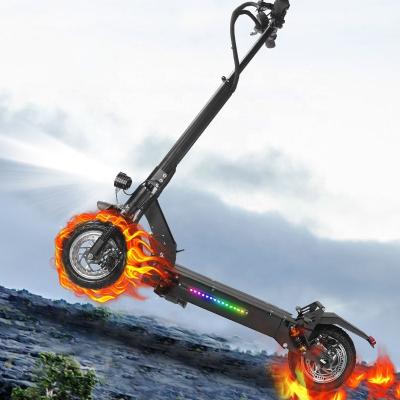 China T103 1200W 48V 50KM Long Wheel Unisex Fast High Speed ​​2 Wheel Fat Tire Off Road E Scooter Electric Scooter With Seats for sale