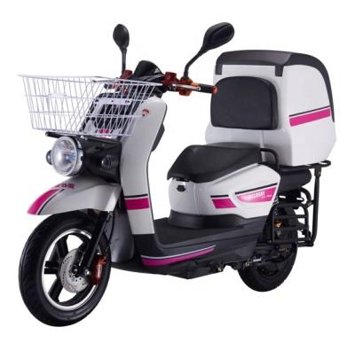 China Moped Passenger CaiNiao Electric Scooter Motorcycle With Big Box For Food Delivery for sale