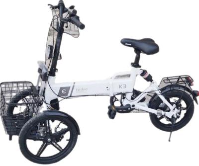 China Passenger Tilting 3 Wheel Electric Bike Ebike EPAC Pedelec With Double Front Wheels for sale