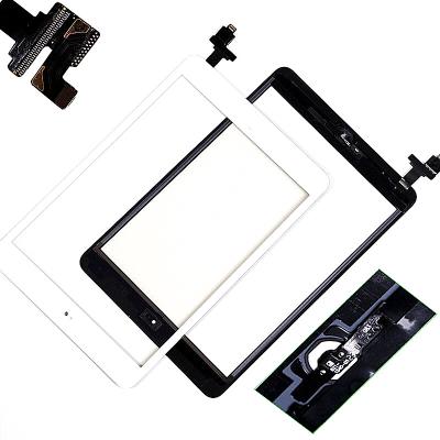 China Promotion Analog to Digital Converter for iPad mini 1/2 with Small Parts Home Button and Adhesive 7.9 inch for sale