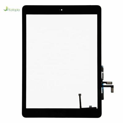 China Large Quality Digitizer For iPad Air Touch 1 Replacement Glass Parts With Home Button Assembly For iPad Air 2 9.7 Inch for sale