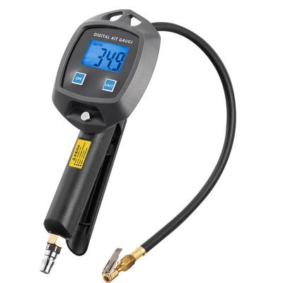 China Inflate Professional Portable LED Digital Tire / Air / Tire Inflator With Pressure Gauge Inflating Gun 2022 hot-sales for sale