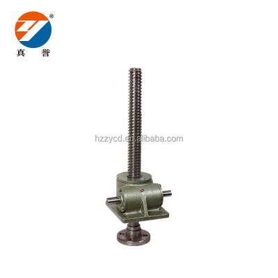 China Low Carbon High Alloy Steel Customized Gear Bevel Manual Screw Jack for sale