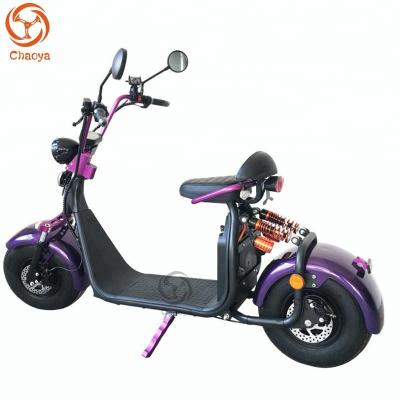 China citycoco 2000W 1500W unisex electric scooter city cocos with removeable battery for sale