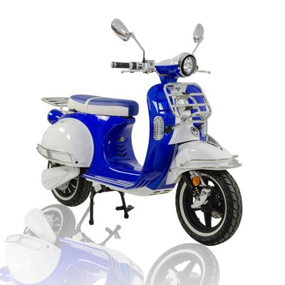 China Unisex Super Big Power Vespa L3e Retro Classic Electric Scooter With EEC Approved Removable Lithium Battery for sale