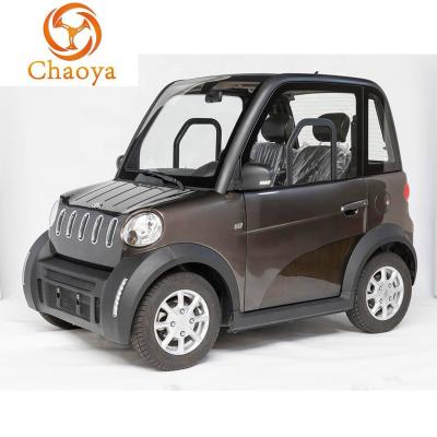 China L6e Unisex Electric Car Moped 4 Wheel 45KM/H Speed ​​No Need Driving License for sale