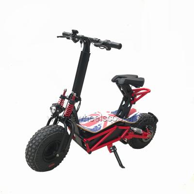 China 2019 Best Unisex Foldable Off Road Electric Scooter With 2000W Mid Drive Motor for sale