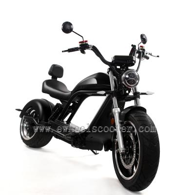 China Powerful Electric Scooter COC Electric Motorcycle 175*38*83cm HL 6.0 for sale