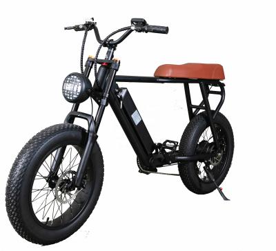 China Fat Bike 48V/500W Unisex Foldable E-Bike 20inch 6 - Speed ​​Electric Bike for sale