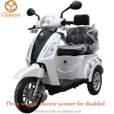 China Elderly EEC electric tricycle for 3 wheel disabled electric scooter for the elderly for sale