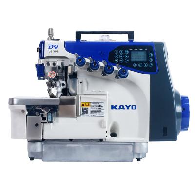 China Automatic Lubrication KAYO Y9-4EUT Integrated automatic automatic cutting and sewing machine computer high speed locking machine for sale