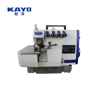 China Automatic Lubrication KAYO KA747 Automatic wire cutting computer edge sewing machine household direct drive four - line lock machine for sale