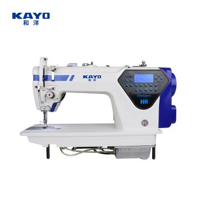 China Automatic Lubrication KAYO K6-5S2 Custom wholesale touch control industrial sewing machine flat sewing machine for sale