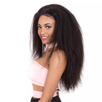 China Cheap Price 130% Density Yaki Lace Front Wigs Swiss Natural Italian Human Hair Full Lace Wig Light Straight Wig for sale