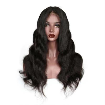 China Jewish Body High Quality Hand Made Natural Wave Full Body Wave Wigs Lace Front Wig European Human Hair Wig for sale