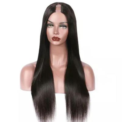 China Lace Front Human Hair Wigs, Malaysian Straight Wig, U Part Hair Silky Straight Full Hair Wigs For Sale for sale