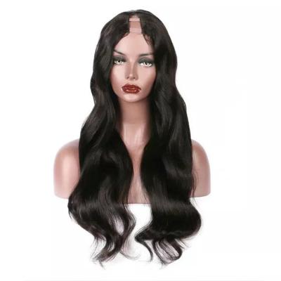 China Good Quality 100% Density Body Wave Full Lace Front Wig Upart Hair Wig Malaysian Virgin Hair for sale