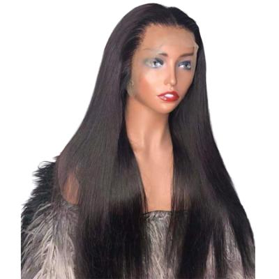 China Wholesale Silky Straight 150% Density Straight Pre Plucked 360 Lace Frontal Wig Cuticle Aligned Hair 360 Wigs for sale