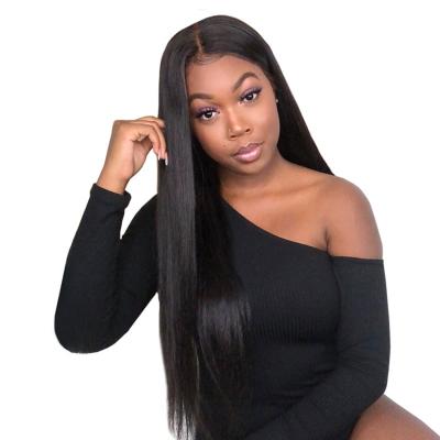 China Wholesale Virgin Silky Straight Wave Cuticle Aligned Virgin Hair 4x4 Lace Closure Wig With Closure for sale