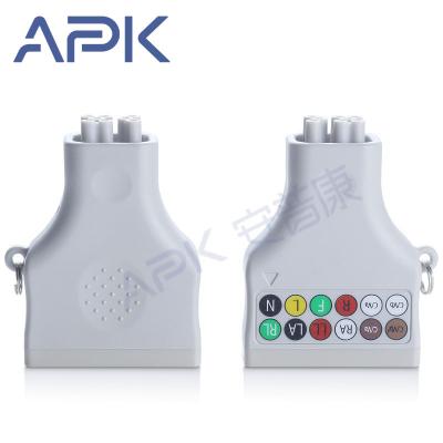 China medical patient monitoring & ECG Machine 5 Lead GE APEX HP Adapter for sale