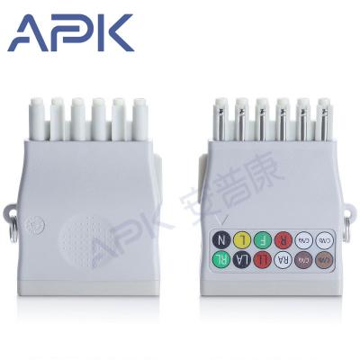 China medical patient monitoring & ECG Machine 6 Lead Drage HP Adapter ECG Adapter for sale