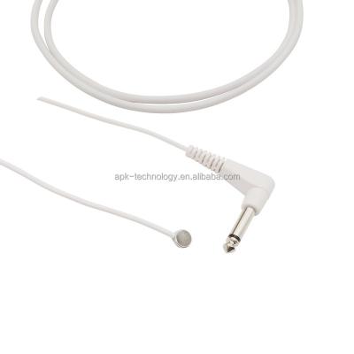 China Medical Reusable Patient Monitor Mindray Temperature Probe Adapter Cable for sale