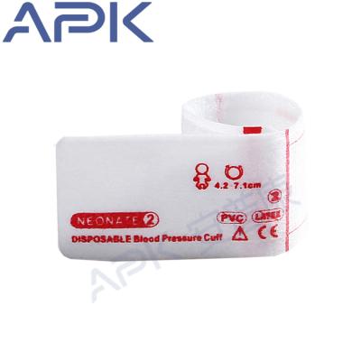 China Medical Patient Disposable Monitoring Cuff Neonate NIBP Cuff Cuff Free Sample Shenzhen Factory for sale