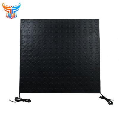 China Industrial Floor Rubber Anti-Slip Foot Mat Safety Installation Mat Switch Pressure Sensitive Safety Mat Switch for sale