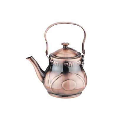 Китай Italian Gold Stainless Steel Color Viable Pot And Teapot Or Serving Or Tea Pot Kettle продается