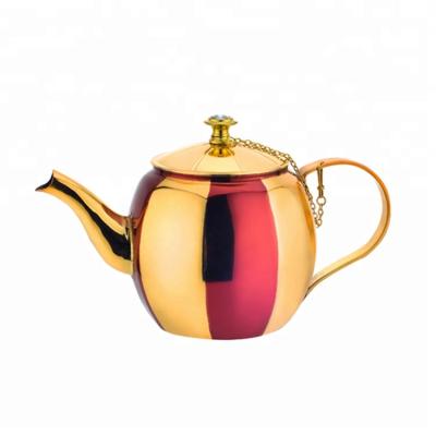 Cina High Quality Viable Round Shape 2.0L Stainless Steel Round Body Style Teapot Classic Teapot Water Kettle in vendita