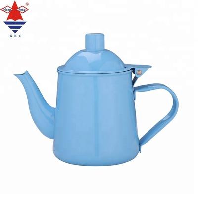 Cina Viable Coffee Hot Pot Espresso Latte Mocha Pot Stainless Steel Vending Tool Milk Drinking Teapot in vendita