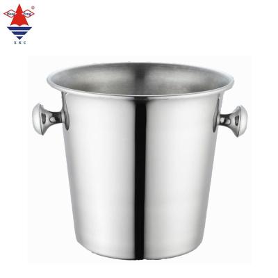 China Sustainable Fashion Stainless Steel Barware Wine And Beer Cooler Bucket Ice Bucket for sale