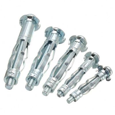 China Factory Price Steel Galvanized Repair Hollow Type 4.8/6.8/8.8 Grade Anchor Nail Wall Anchor M6 Bolt Aircradt Screw KSFASTENERS zu verkaufen