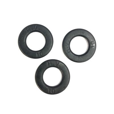 China Flat Washer Carbon Steel Washer Din6916 Washers High Strength HT Grade 10 Black Gasket Te koop