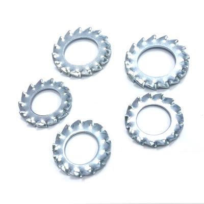 China Hot Selling Spring Washer High Efficiency Din6798 Tooth Seal Lock Washer Serrated Outer Tooth Seal Te koop