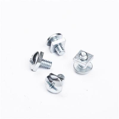 China Carbon Steel Gold Bolts Roofing Bolt Square Nut 5/16 Good Quality And Different Type à venda