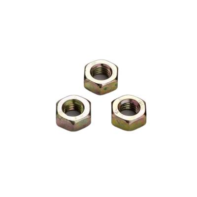 China Heavy Industry Grade 4.8 M16 SAE DIN934 Carbon Steel Heavy Hex Bolts And M12 Hex Nuts Stainless Steel Single Hex Weld Coupling Nuts for sale