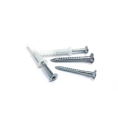 中国 Manufacturer Custom Wholesale Drywall Screw Anchor Nail Pan Sale/Expansion Anchor Screw Nail Plsatic Anchor Wall Socket Inch, Metric 販売のため