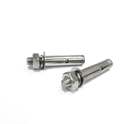 Cina Factory Price Steel Stainless Steel 201 304 OEM Quick Delivery Expansion Elevator Sleeve Bolt Anchor in vendita