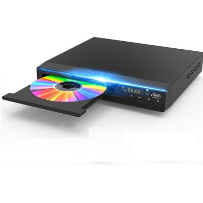 China Professioanl Manufacturer Supply 225*38mm Size Black Home Dvd Vcd Home Dvd Vcd Player For Sale for sale