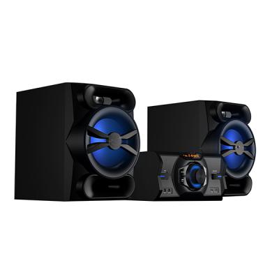 China Wooden Mini System Hign-End BT Home Theater Karaoke System High Fidelity Speaker with FM Radio for sale