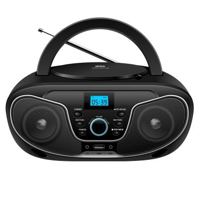 China Cheap Factory Price Wireless Stereo CD Boombox with AUX LINE. USB IN FM Radio for sale