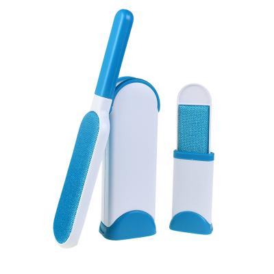 China Viable Pet Hair Remover Sofa Clothes Lint Cleaning Brush Pocket Stick Brush Cloth Remover for sale