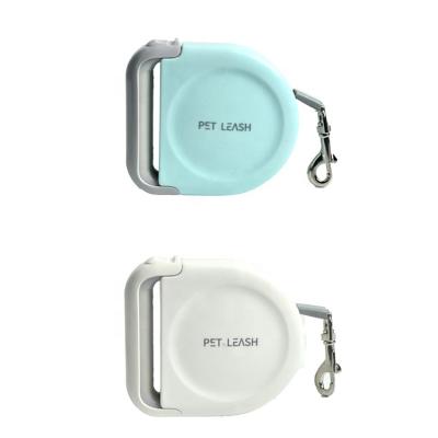 China Customized Automatic Automatic Retractable Pet Dog Leash Adjustable Retractable Dog Lead Leash Portable for sale