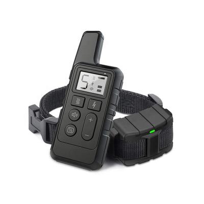 China Hot Selling Electric Dogs Dog Training Electric Shock Collar With Remote Control for sale