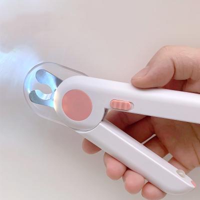 China Viable Professionals Grooming Dog Cat Nail Clippers Trimmer With Led Cutters Light Electric Scissors Toe Claw Nail for sale