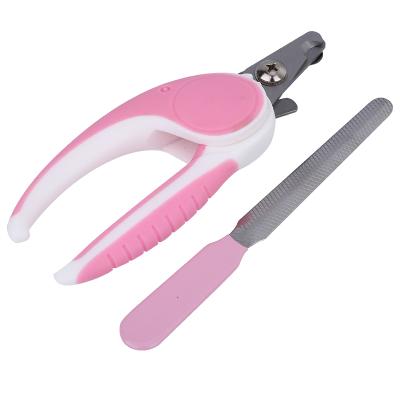 China Wholesale Stocked Pet Grooming Product Paw Care Stainless Steel Dog Nail Scissors Small Pet Nail Clippers for sale